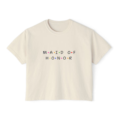 M-A-I-D O-F H-O-N-O-R Boxy Tee