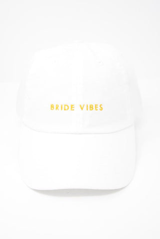 Bride Vibes | Drunk Vibes | Party Vibes - Bachelorette party dad hats - Bride Vibes